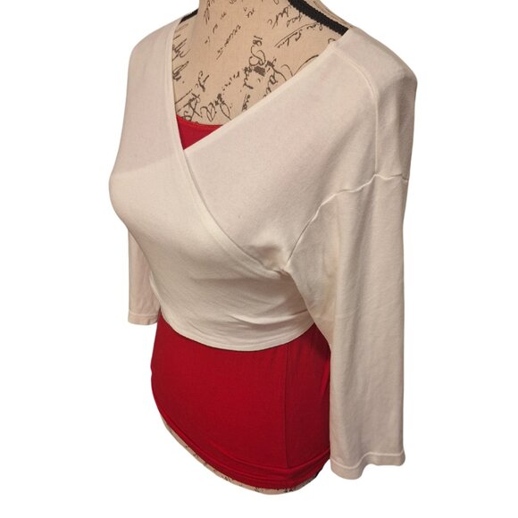 Wet Seal Womans Tank Top Medium & Shrug Bundle - Balletcore Layering Dance - Picture 4 of 11